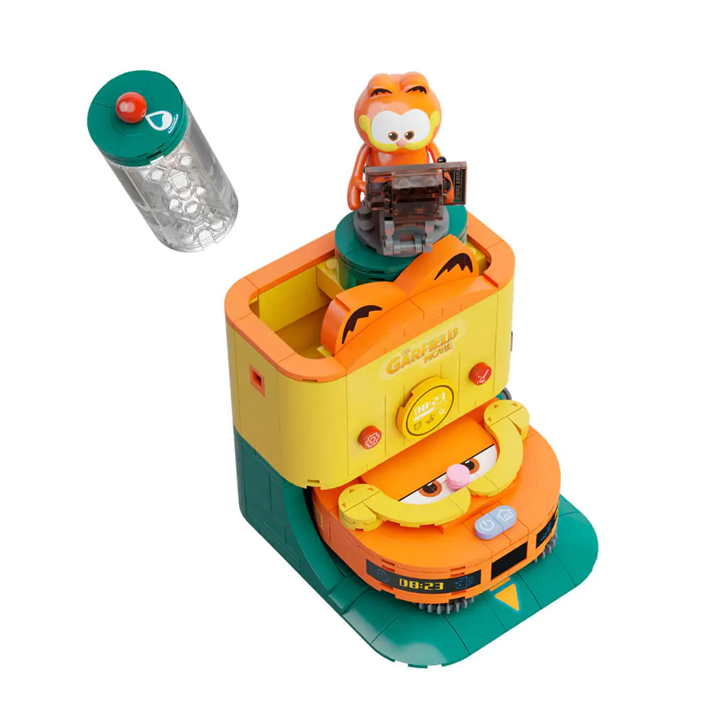 Garfield the Movie Fantastic Machines Robotický vysavač Construction Kit 304 ks fotografii produktu