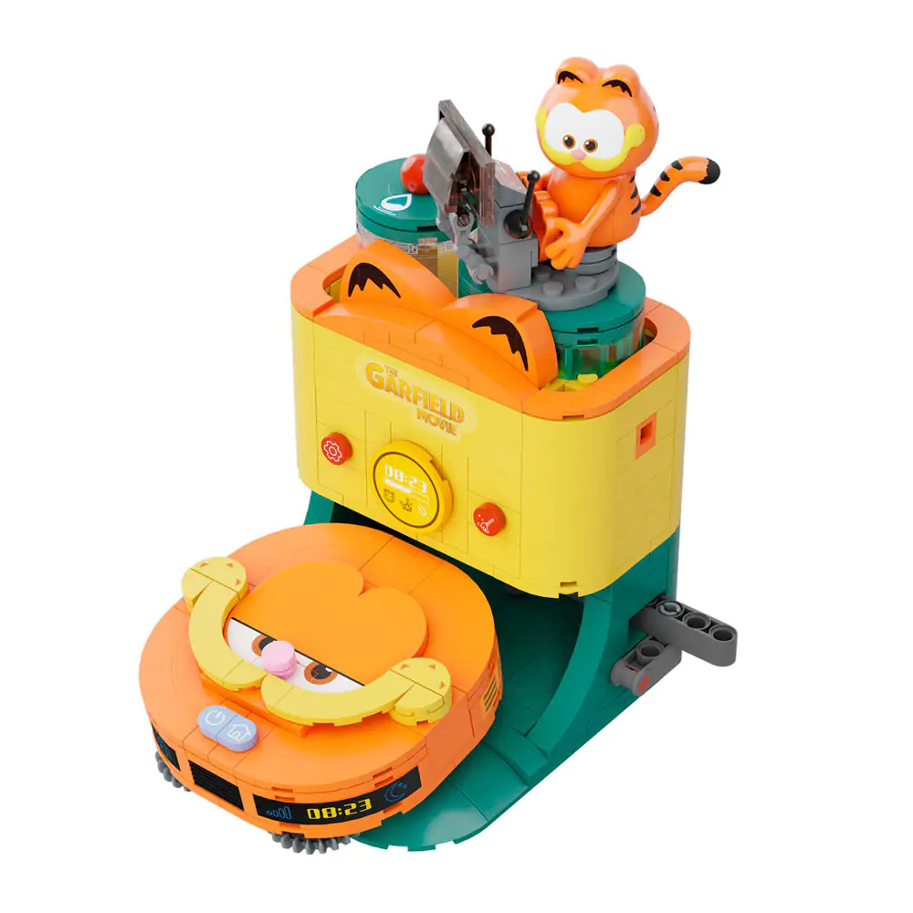 Garfield the Movie Fantastic Machines Robotický vysavač Construction Kit 304 ks fotografii produktu