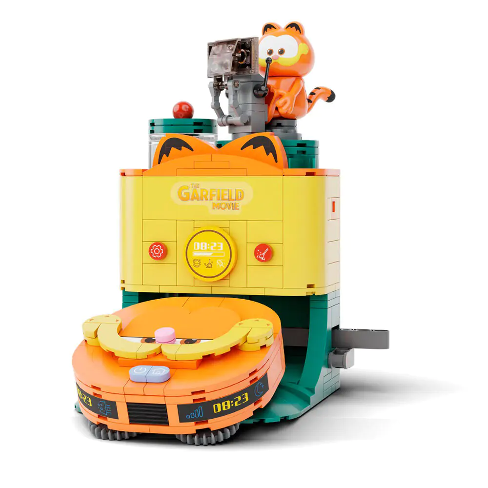 Garfield the Movie Fantastic Machines Robotický vysavač Construction Kit 304 ks fotografii produktu