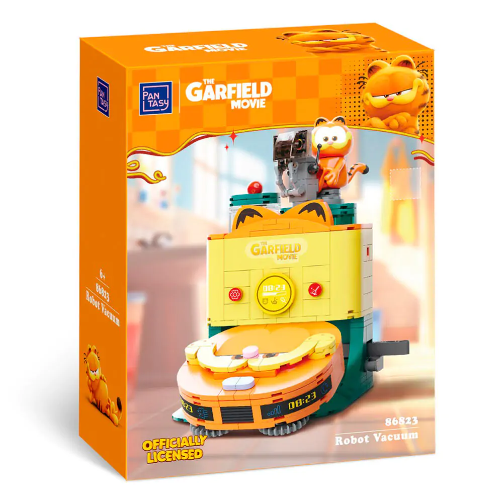 Garfield the Movie Fantastic Machines Robotický vysavač Construction Kit 304 ks fotografii produktu