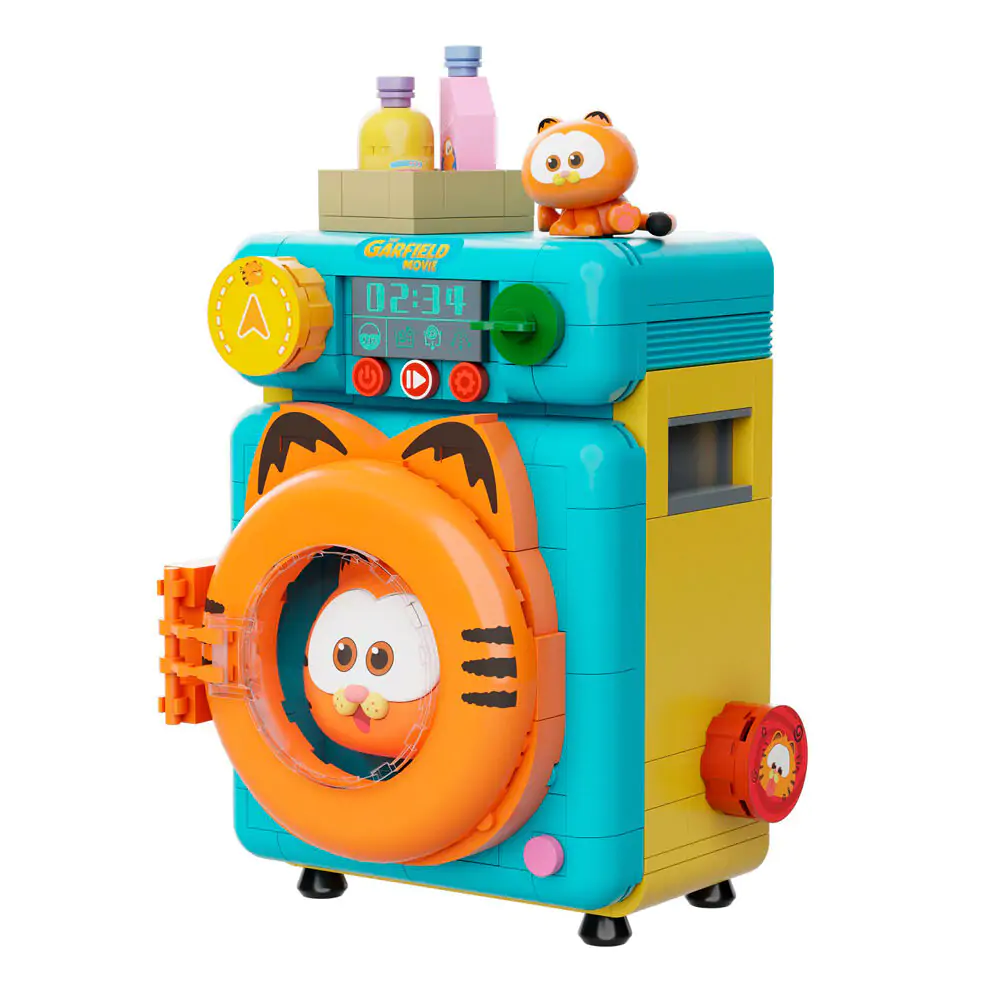 Garfield the Movie Fantastic Machines Stavebnice pračky 284ks fotografii produktu