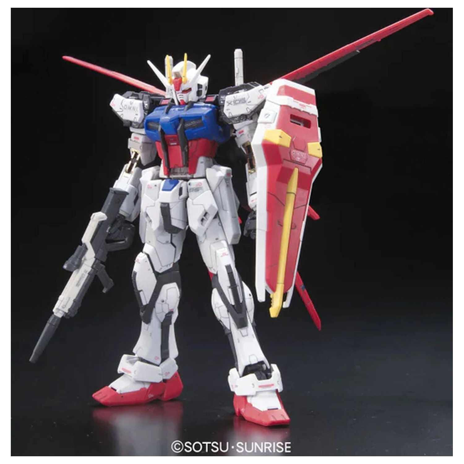 GAT-X105+AQM/E-X01 Aile Strike Gundam modelová stavebnice RG 1/144 fotografii produktu