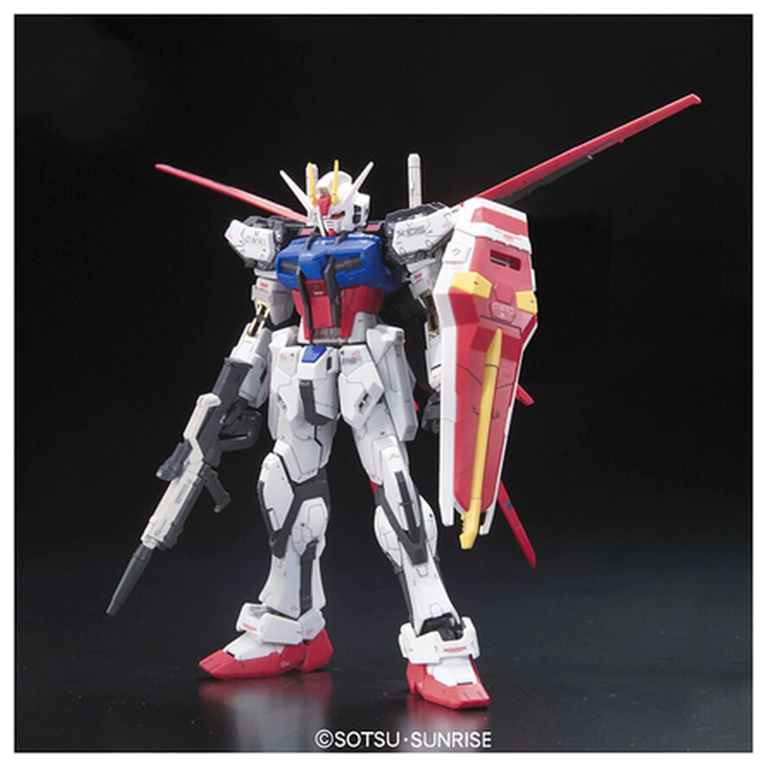 GAT-X105+AQM/E-X01 Aile Strike Gundam modelová stavebnice RG 1/144 fotografii produktu