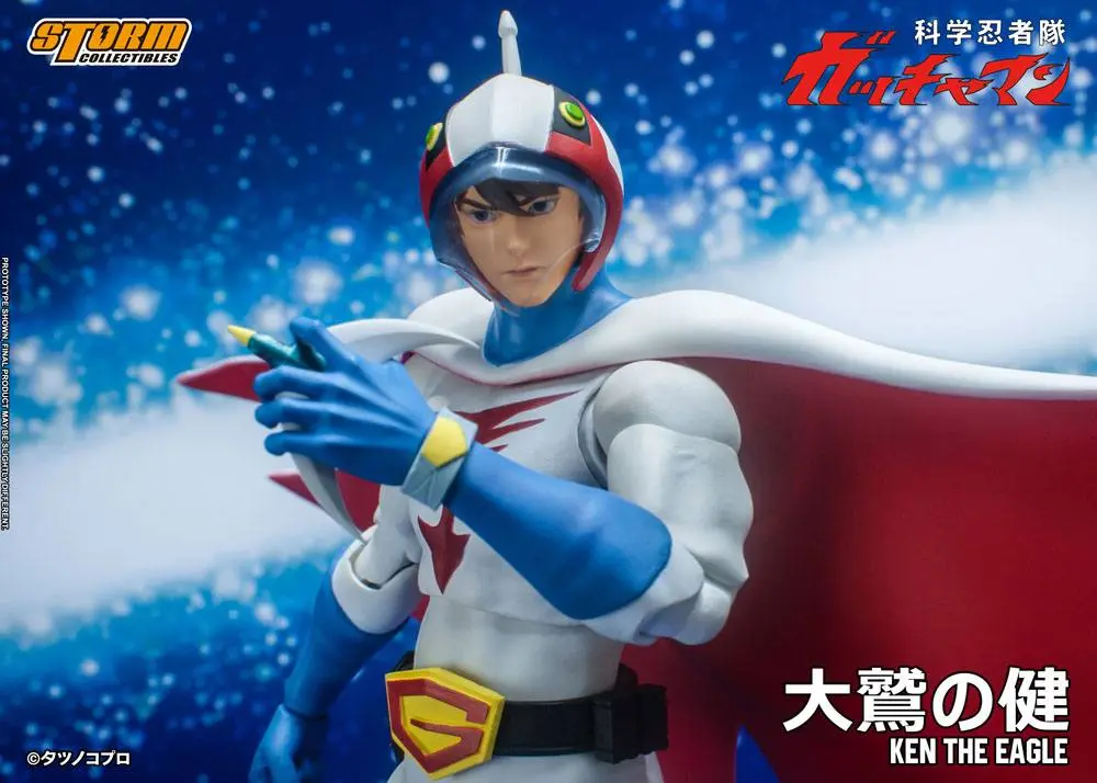 Akční figurka Gatchaman 1/12 Ken the Eagle 18 cm fotografii produktu