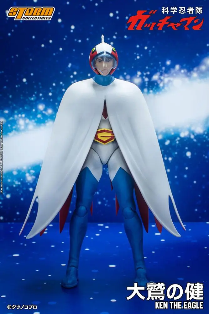 Akční figurka Gatchaman 1/12 Ken the Eagle 18 cm fotografii produktu