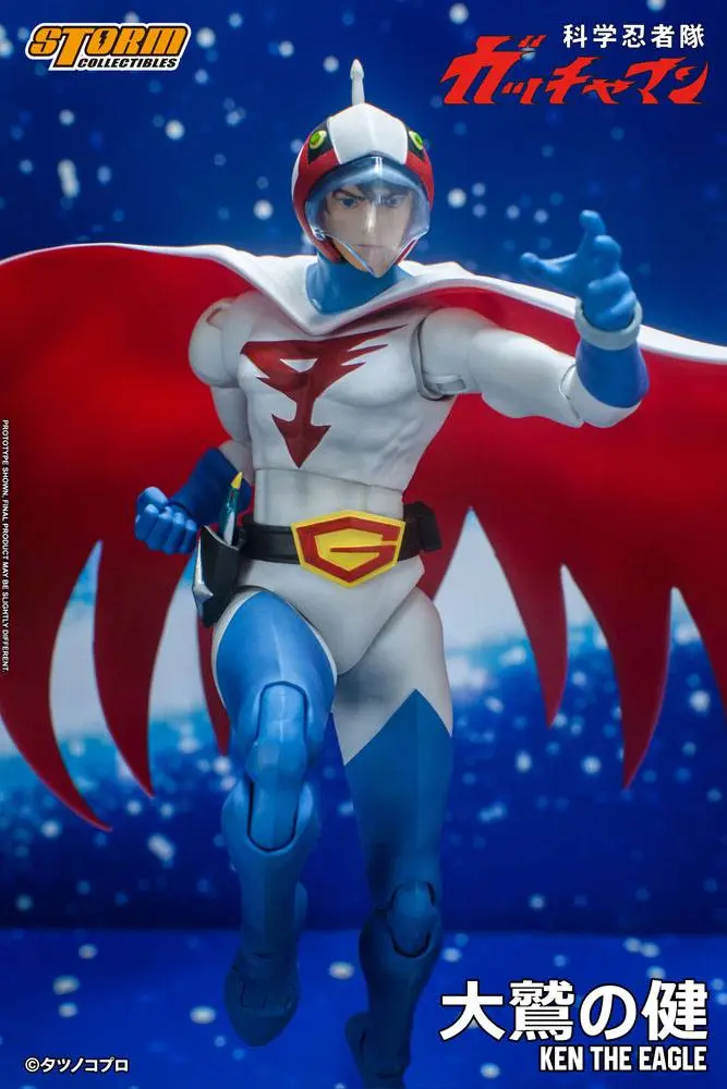 Akční figurka Gatchaman 1/12 Ken the Eagle 18 cm fotografii produktu