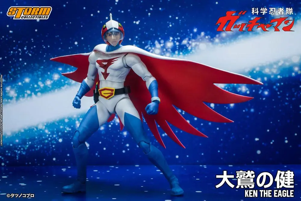 Akční figurka Gatchaman 1/12 Ken the Eagle 18 cm fotografii produktu