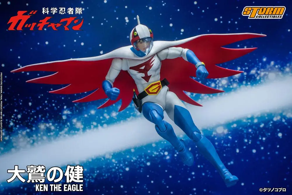 Akční figurka Gatchaman 1/12 Ken the Eagle 18 cm fotografii produktu