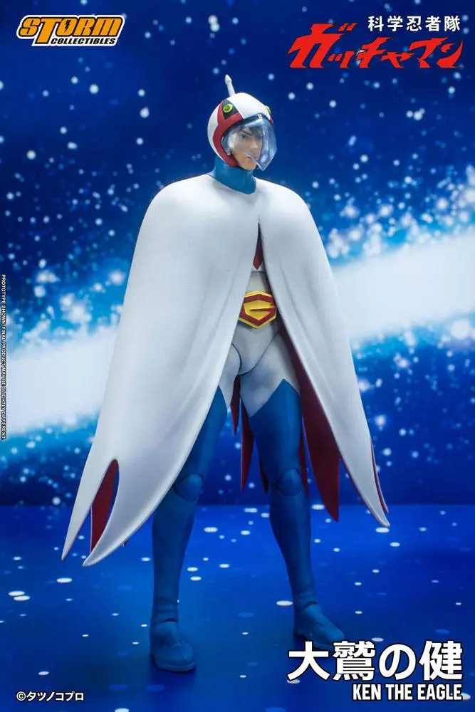 Akční figurka Gatchaman 1/12 Ken the Eagle 18 cm fotografii produktu