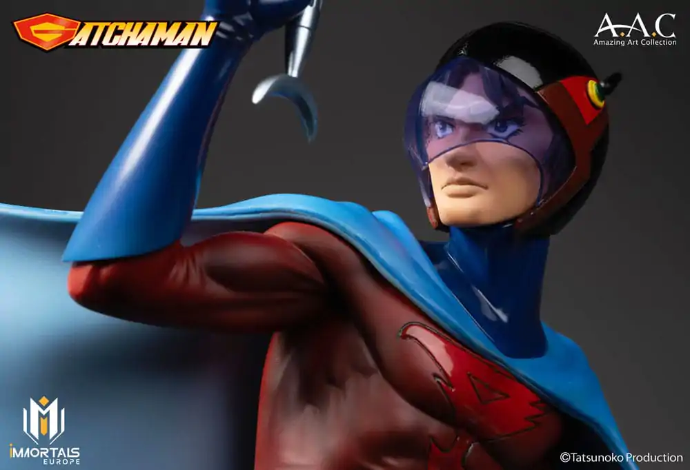 Gatchaman Amazing Art Collection Socha Joe the Condor, Expert in Shooting 34 cm fotografii produktu