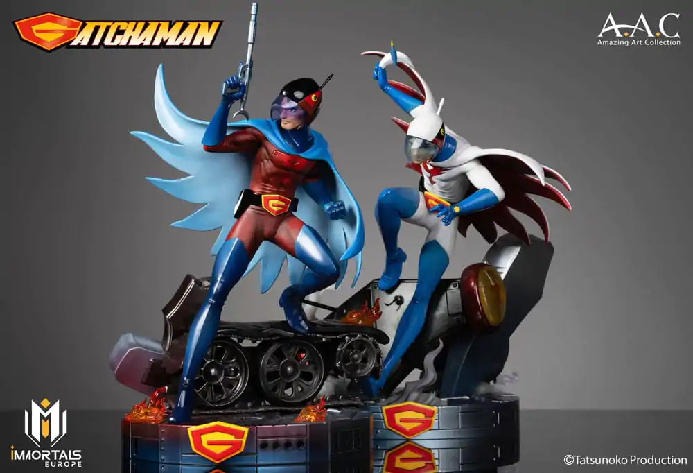 Gatchaman Amazing Art Collection Socha Joe the Condor, Expert in Shooting 34 cm fotografii produktu