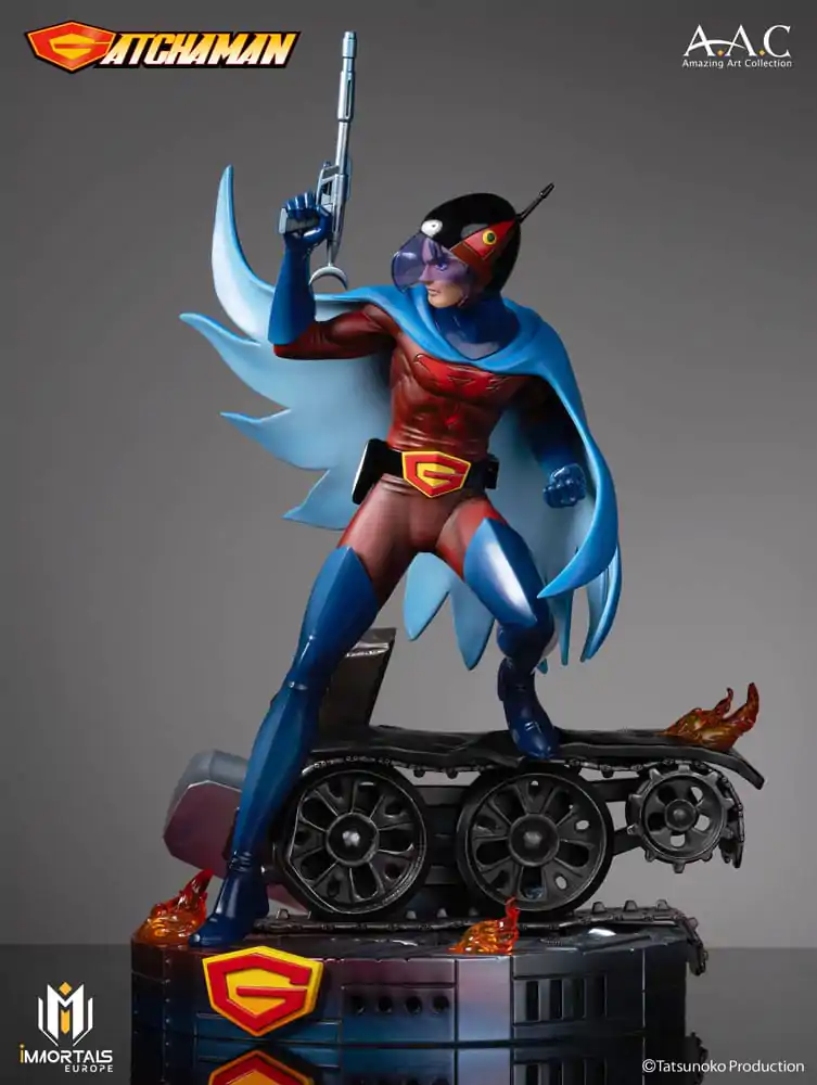 Gatchaman Amazing Art Collection Socha Joe the Condor, Expert in Shooting 34 cm fotografii produktu
