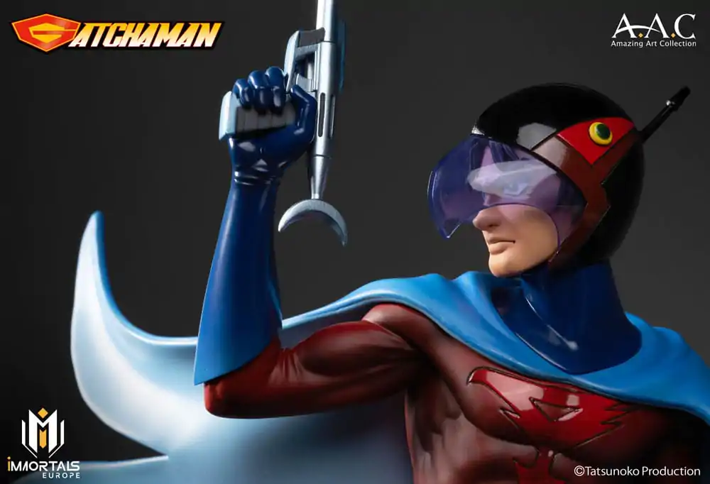 Gatchaman Amazing Art Collection Socha Joe the Condor, Expert in Shooting 34 cm fotografii produktu