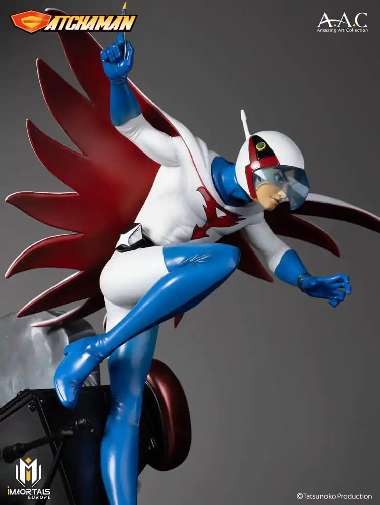 Gatchaman Amazing Art Collection Socha Ken the Eagle, Vůdce Science Ninja Team 34 cm fotografii produktu
