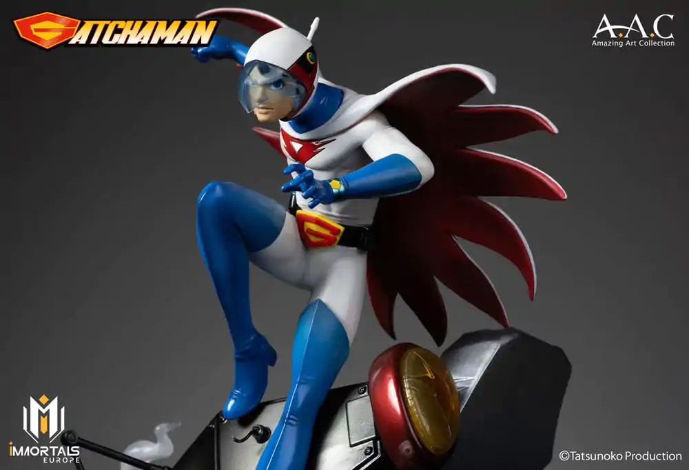 Gatchaman Amazing Art Collection Socha Ken the Eagle, Vůdce Science Ninja Team 34 cm fotografii produktu