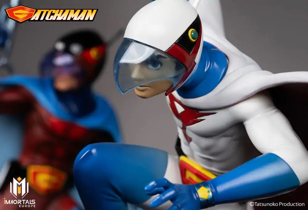 Gatchaman Amazing Art Collection Socha Ken the Eagle, Vůdce Science Ninja Team 34 cm fotografii produktu