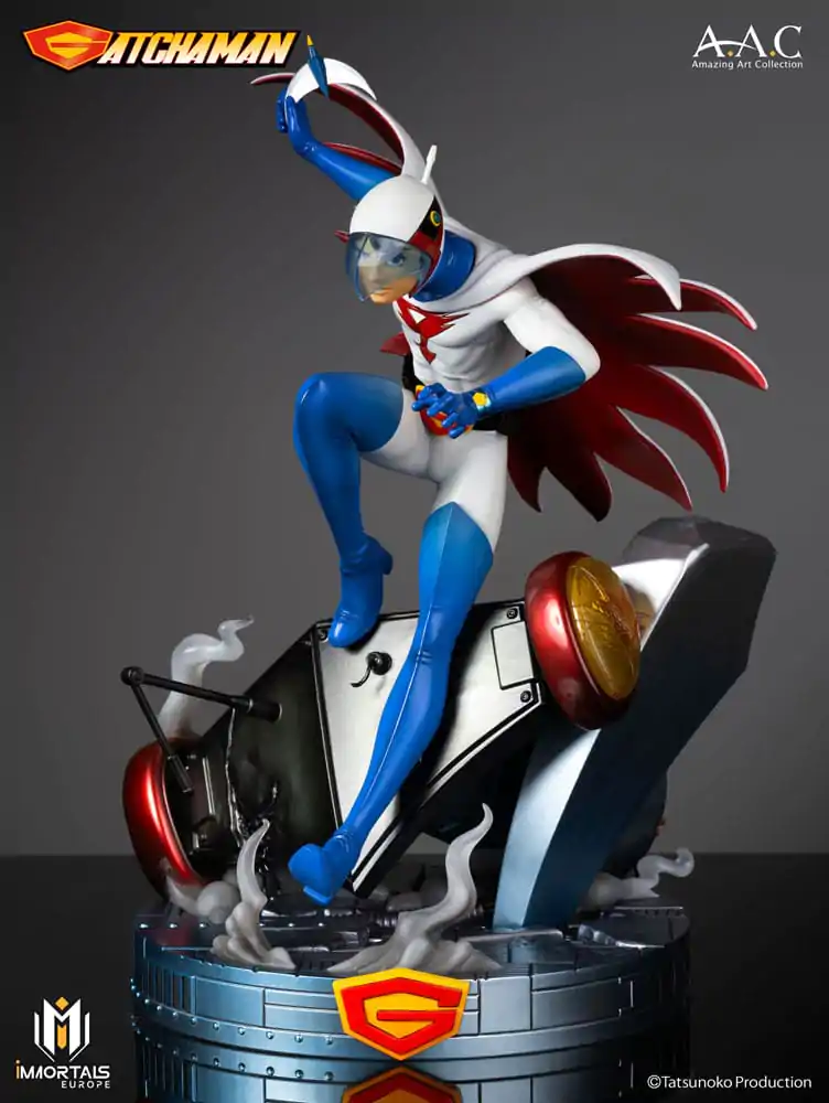 Gatchaman Amazing Art Collection Socha Ken the Eagle, Vůdce Science Ninja Team 34 cm fotografii produktu