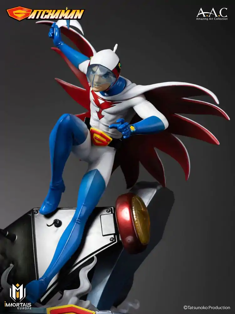 Gatchaman Amazing Art Collection Socha Ken the Eagle, Vůdce Science Ninja Team 34 cm fotografii produktu