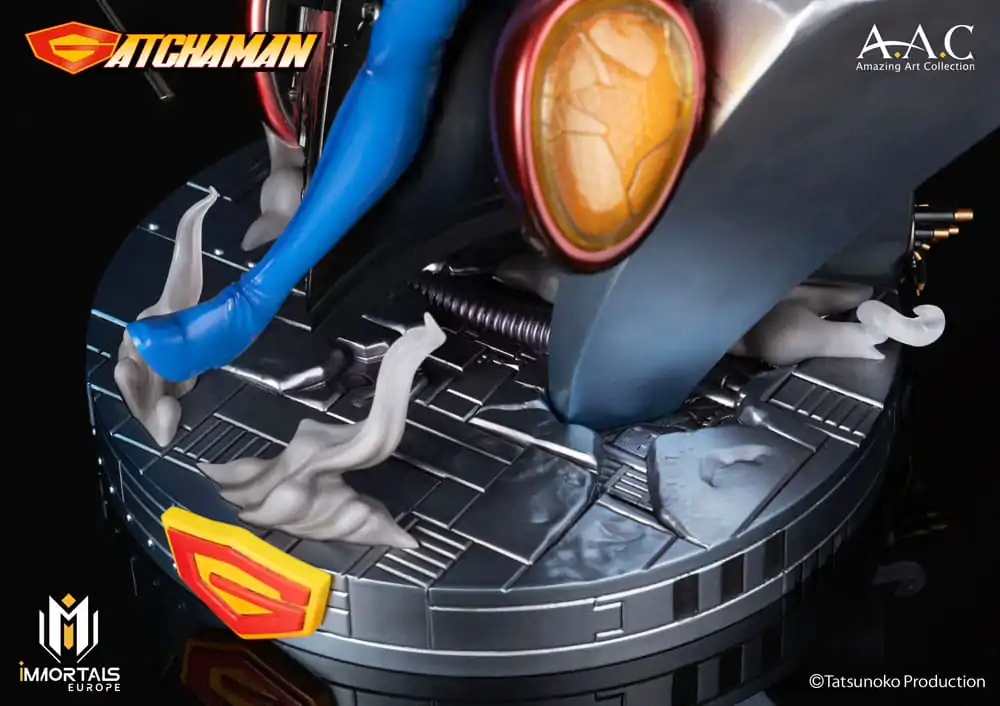 Gatchaman Amazing Art Collection Socha Ken the Eagle, Vůdce Science Ninja Team 34 cm fotografii produktu
