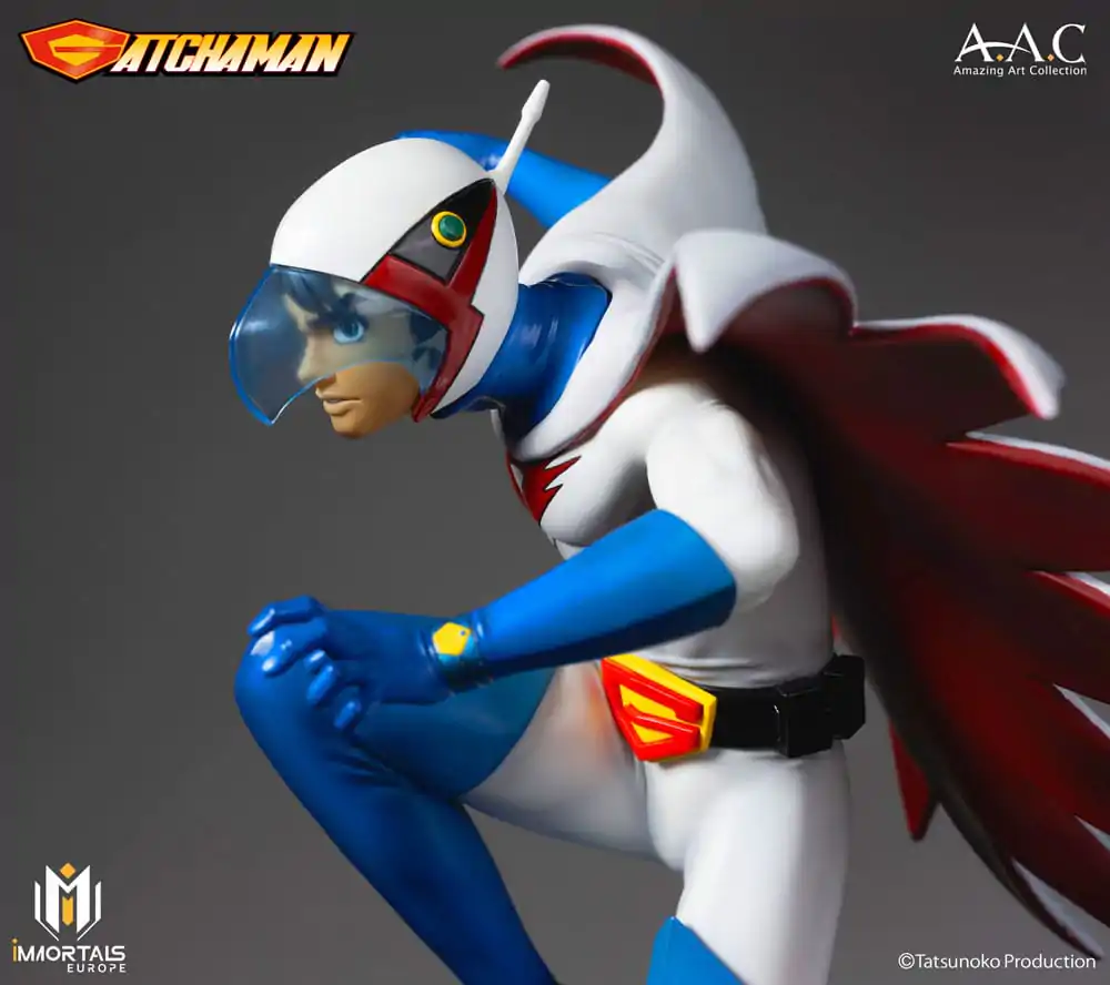 Gatchaman Amazing Art Collection Socha Ken the Eagle, Vůdce Science Ninja Team 34 cm fotografii produktu