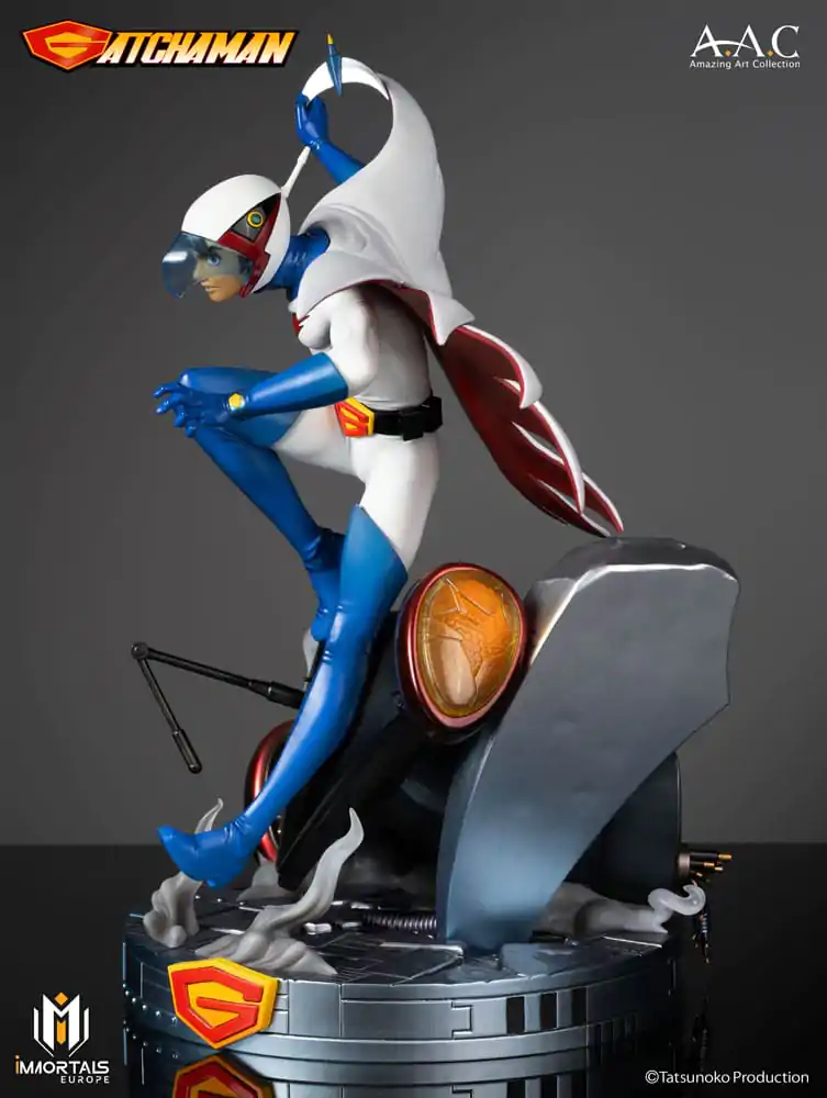 Gatchaman Amazing Art Collection Socha Ken the Eagle, Vůdce Science Ninja Team 34 cm fotografii produktu