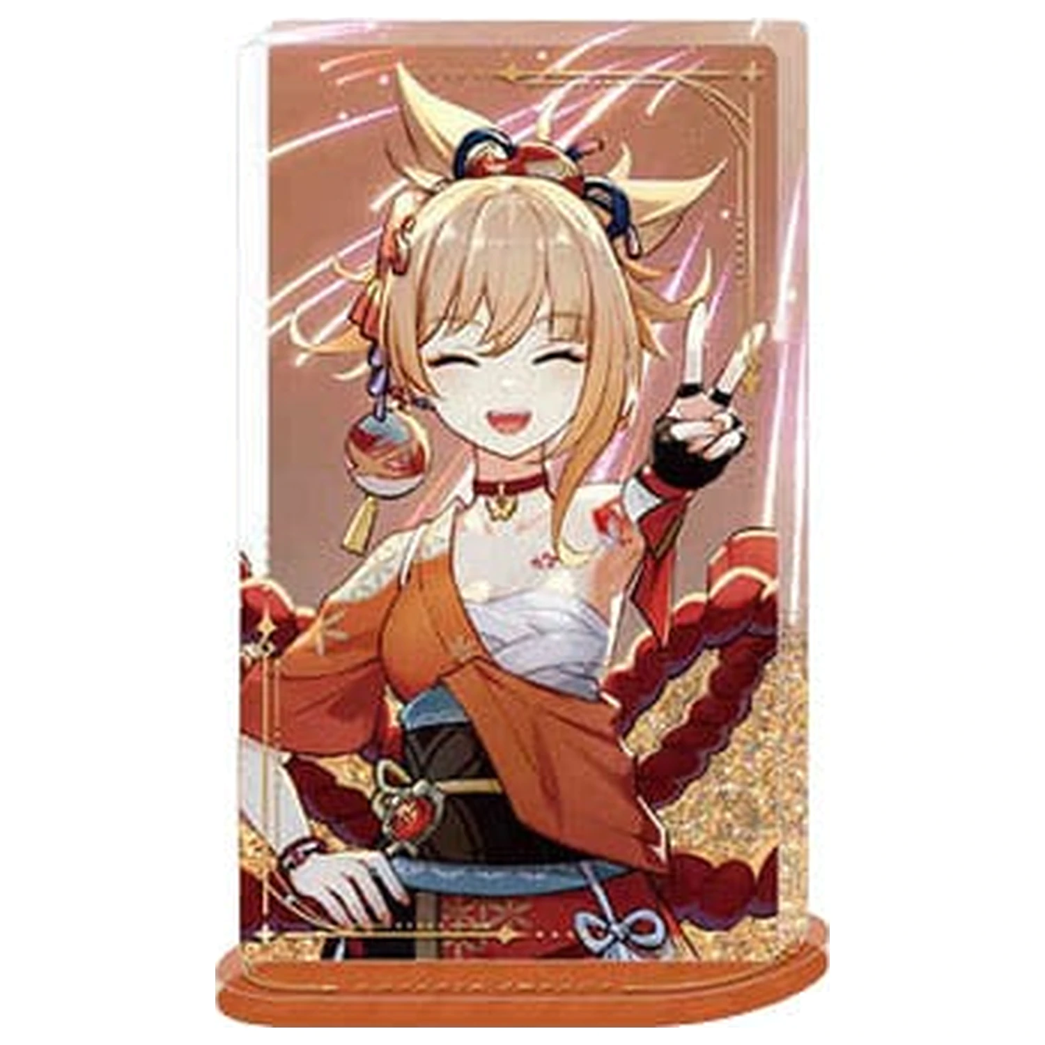 Genshin Impact Akrylový ornament se třpytkami: Yoimiya 11 cm fotografii produktu