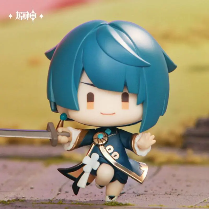 Genshin Impact Battle Scene Collection Mini Figurky 6-Pack Liyue Edition 6 cm fotografii produktu