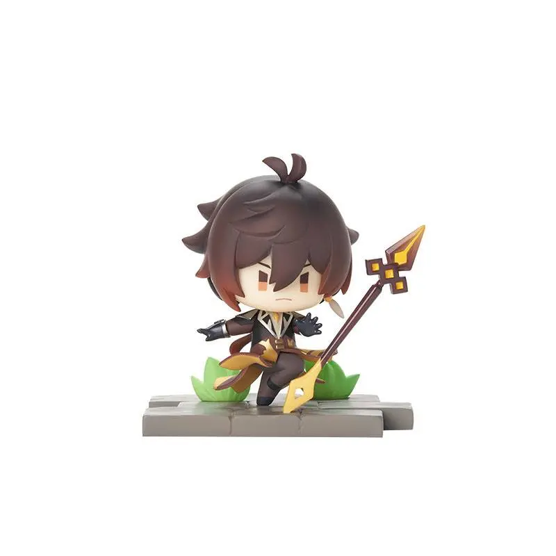 Genshin Impact Battle Scene Collection Mini Figurky 6-Pack Liyue Edition 6 cm fotografii produktu