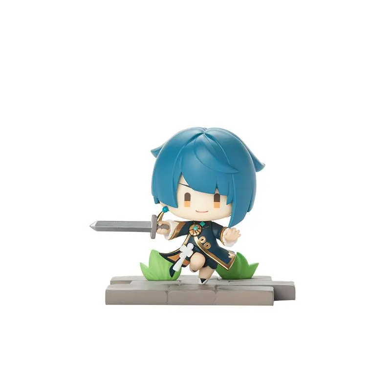 Genshin Impact Battle Scene Collection Mini Figurky 6-Pack Liyue Edition 6 cm fotografii produktu