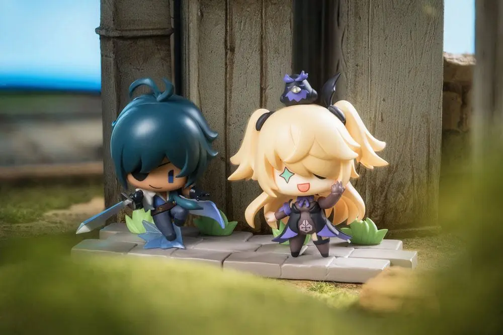 Genshin Impact Battle Scene Series Sběratelská figurka, balení po 6 kusech, edice Mondstadt, 5 cm fotografii produktu