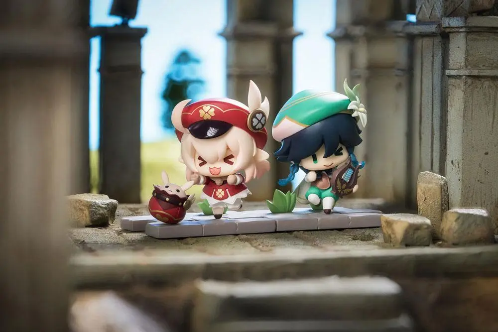 Genshin Impact Battle Scene Series Sběratelská figurka, balení po 6 kusech, edice Mondstadt, 5 cm fotografii produktu