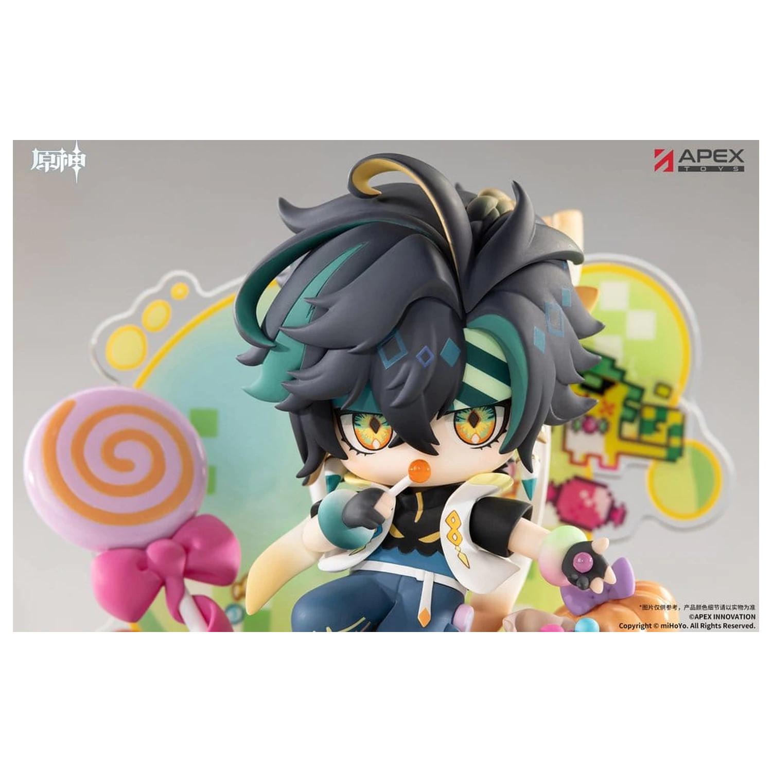 Genshin Impact Chibi Chara PVC figurka You Ye Qi Xiang Series Kinich 11 cm fotografii produktu