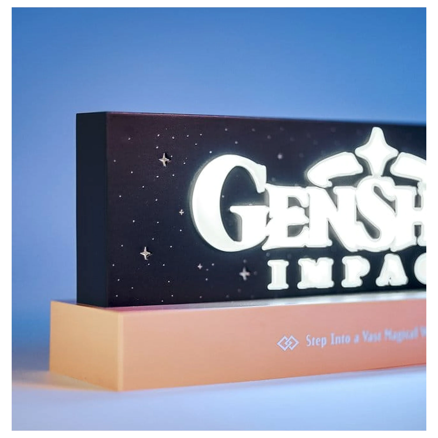 Genshin Impact LED logo lampa fotografii produktu