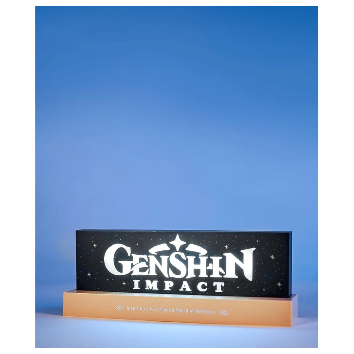 Genshin Impact LED logo lampa fotografii produktu