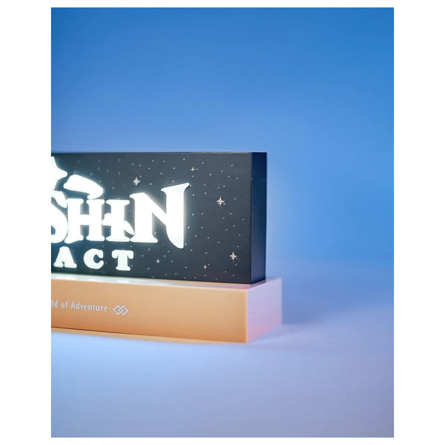 Genshin Impact LED logo lampa fotografii produktu