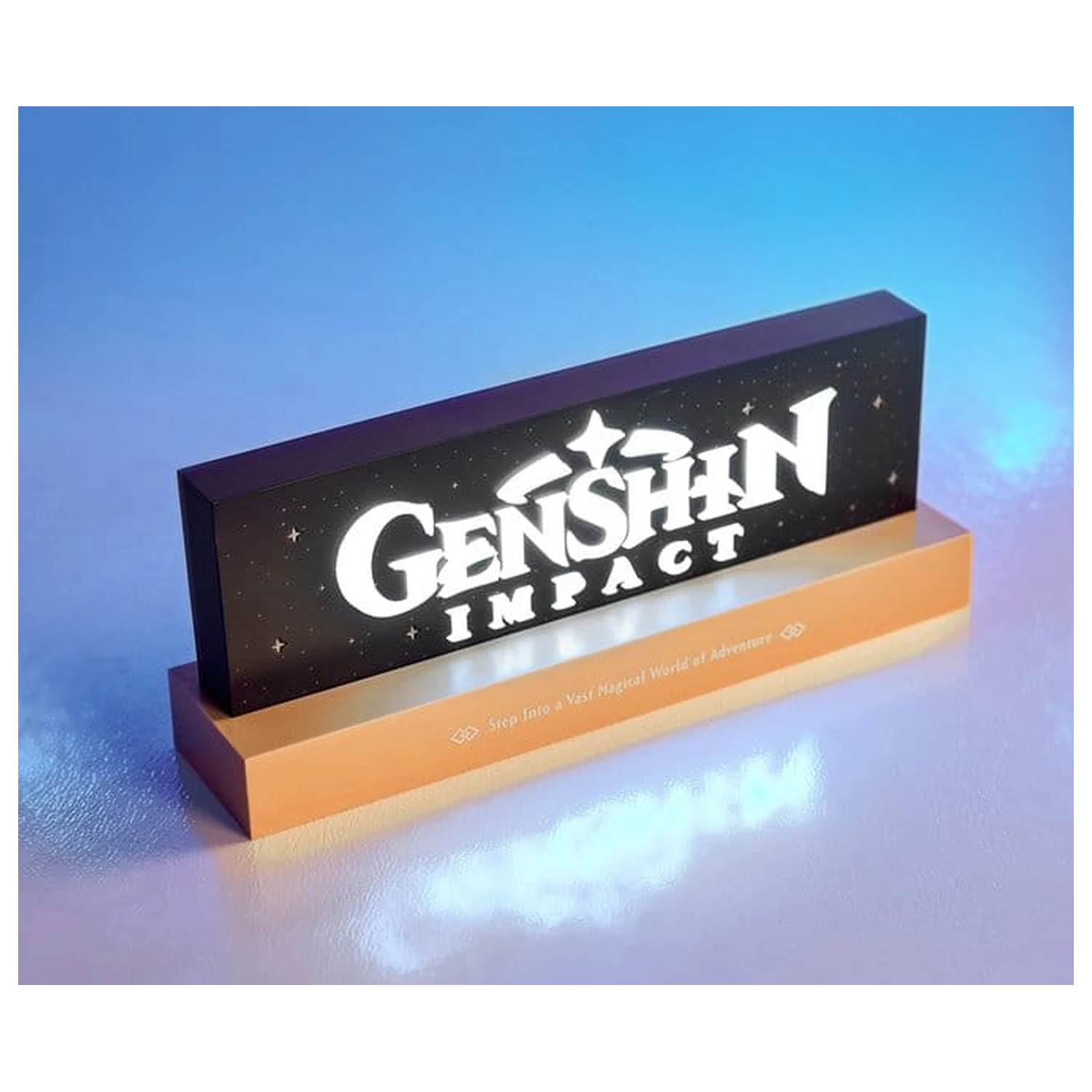 Genshin Impact LED logo lampa fotografii produktu