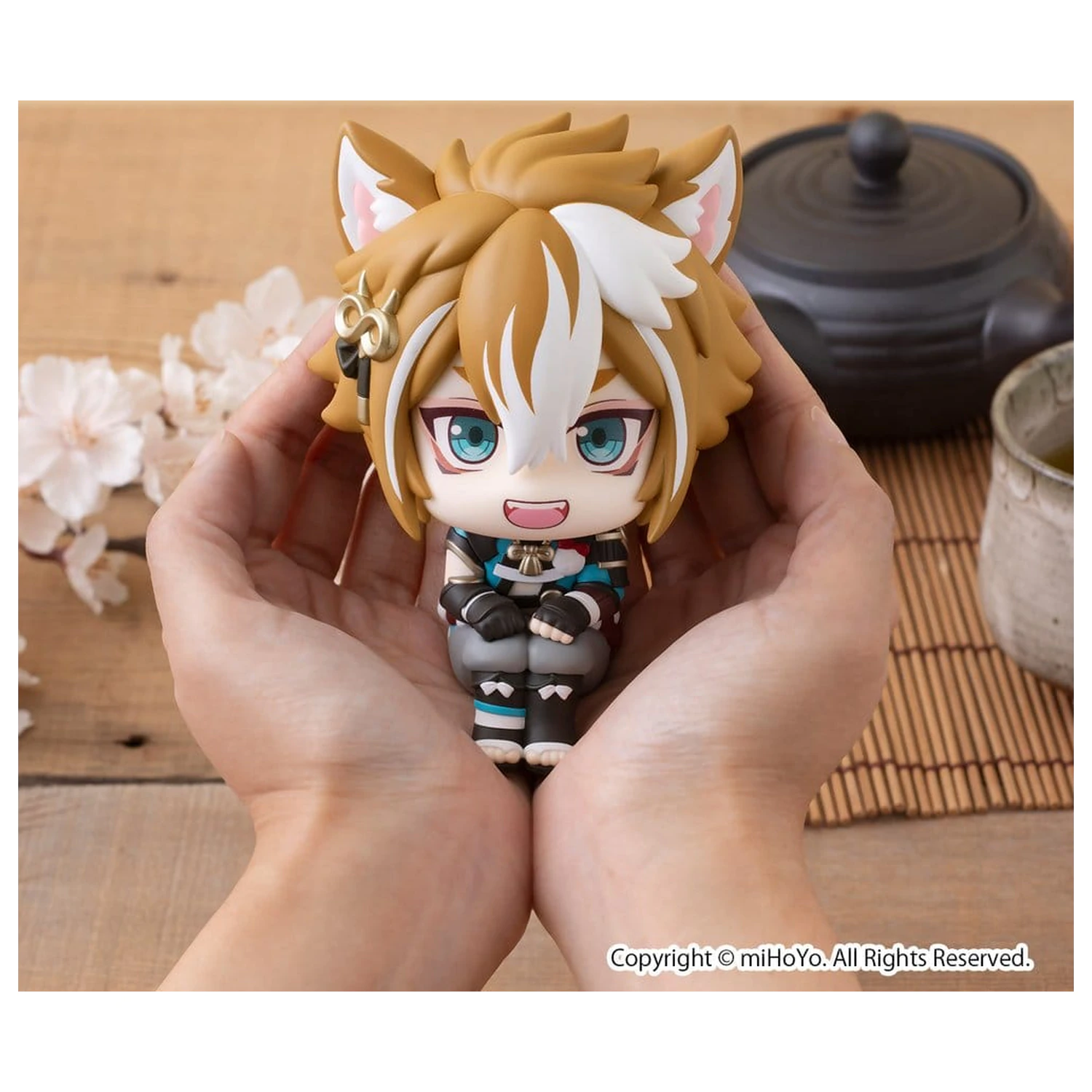 Genshin Impact Look Up PVC socha Gorou 11 cm fotografii produktu