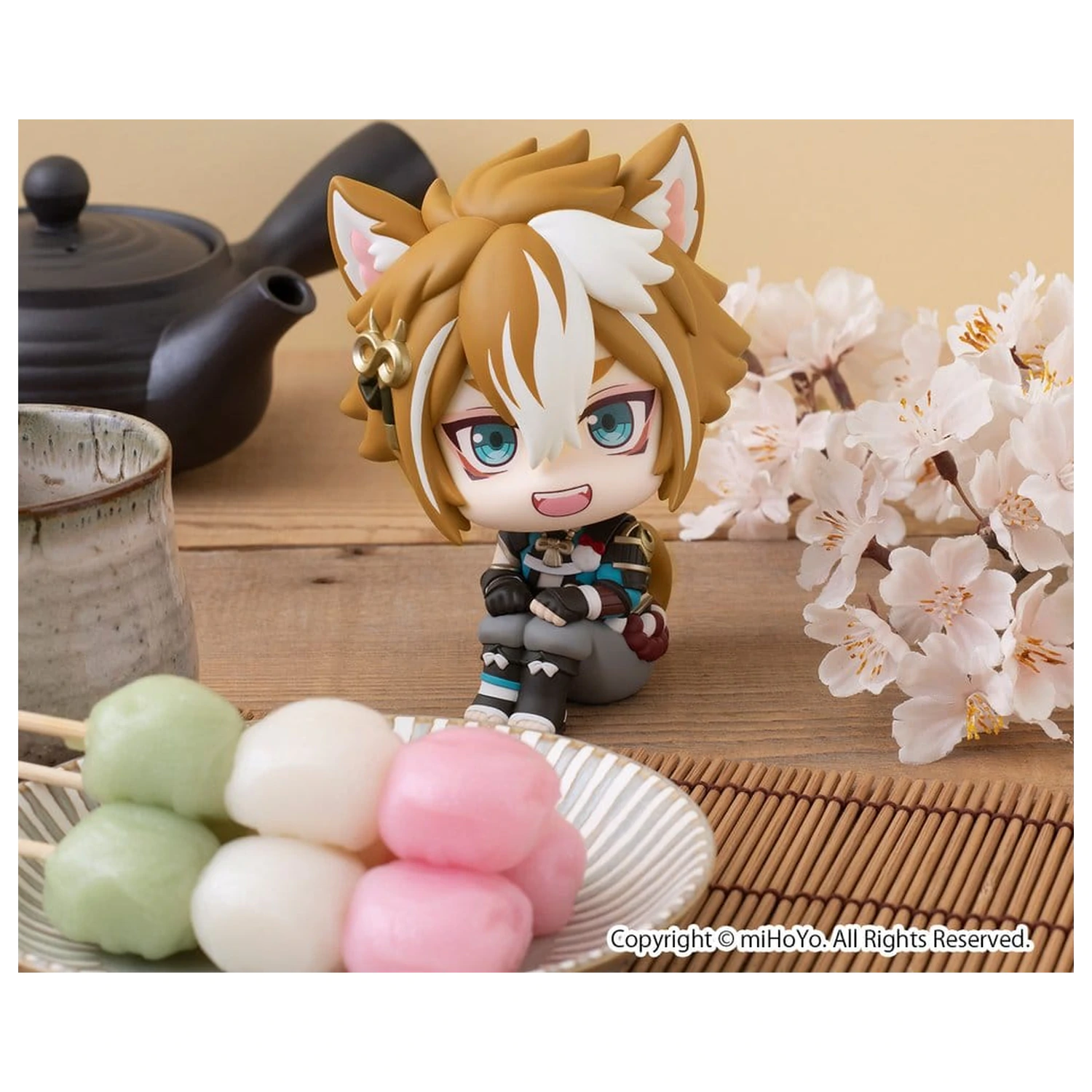 Genshin Impact Look Up PVC socha Gorou 11 cm fotografii produktu