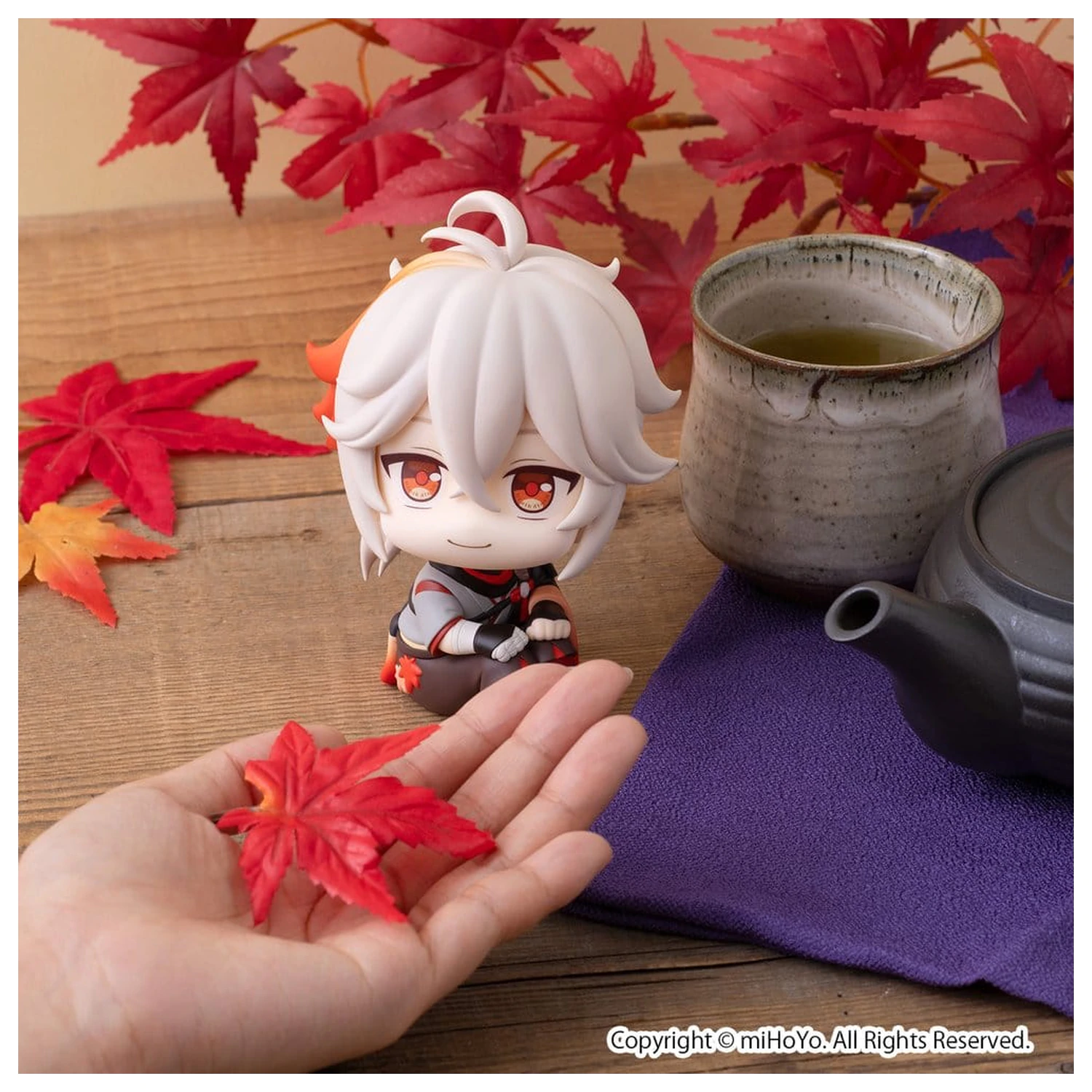 Genshin Impact Look Up PVC Soška Kazuha Kaedehara 11 cm (s dárkem) fotografii produktu