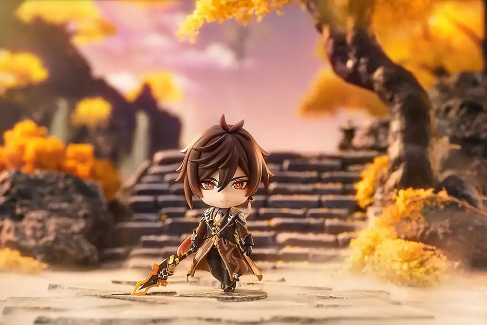 Genshin Impact Nendoroid Akční figurka Zhongli 10 cm fotografii produktu