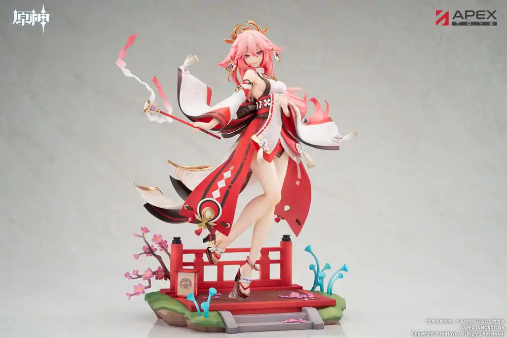 Genshin Impact PVC Socha 1/7 Yae Miko Astute Amusement Ver. 28 cm fotografii produktu