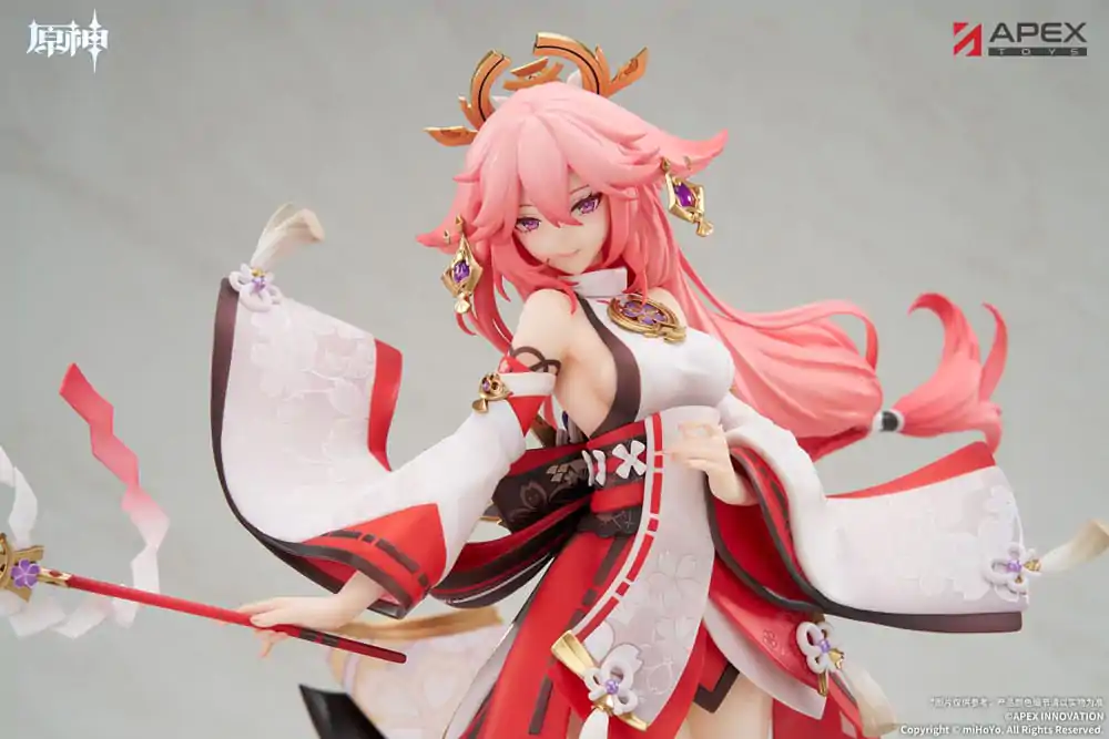 Genshin Impact PVC Socha 1/7 Yae Miko Astute Amusement Ver. 28 cm fotografii produktu