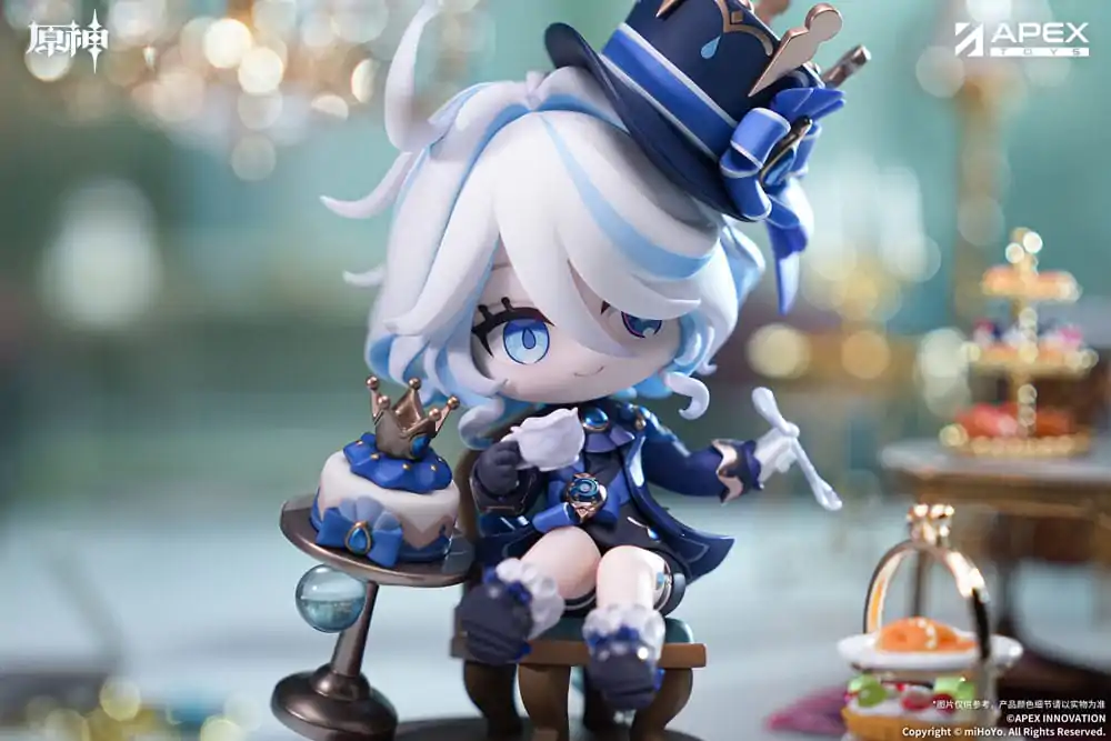 Genshin Impact PVC Soška Furina Amai Gogo no Sanbika Chibi Chara Verze 13 cm fotografii produktu