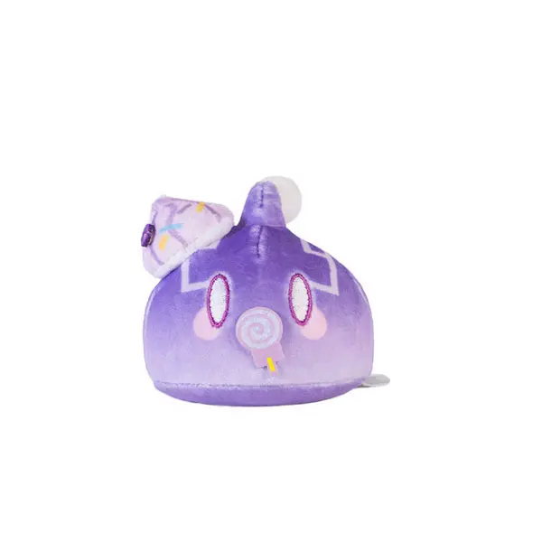 Genshin Impact Slime Sweets Party Series Plyšová figurka Electro Slime Blueberry Candy Style 7 cm fotografii produktu