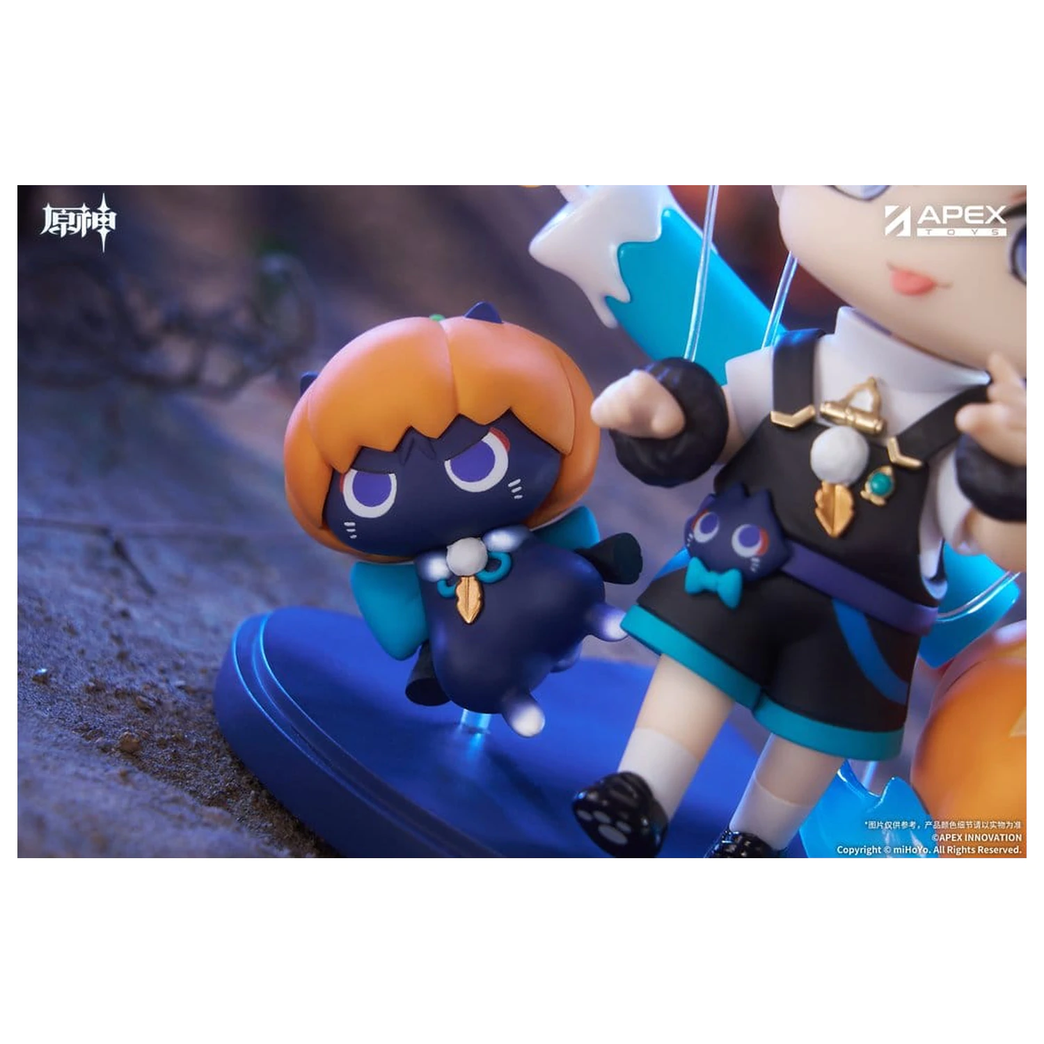 Genshin Impact You Ye Qi Xiang Series Chibi Chara PVC Soška Wanderer 10 cm fotografii produktu