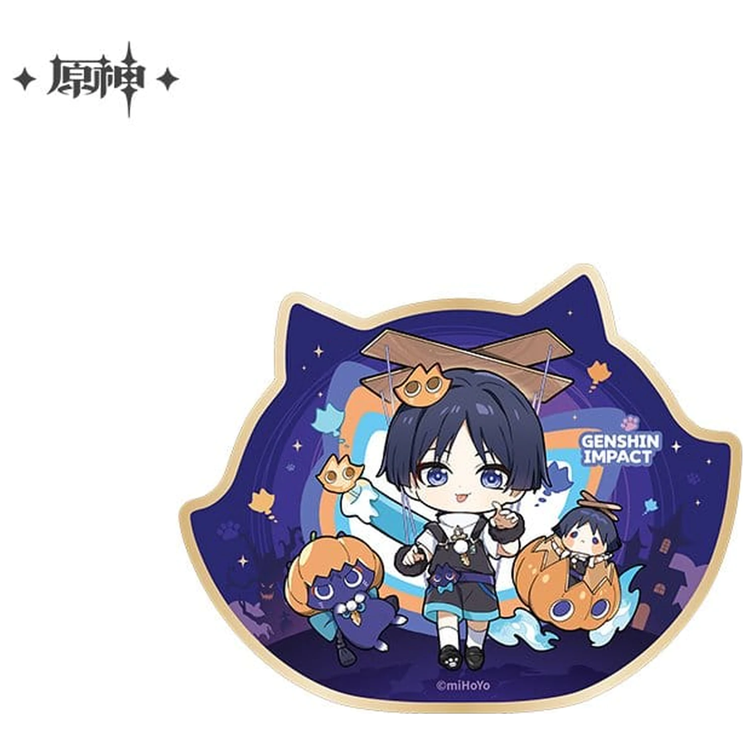 Genshin Impact You Ye Qi Xiang Series Chibi Chara PVC Soška Wanderer 10 cm fotografii produktu