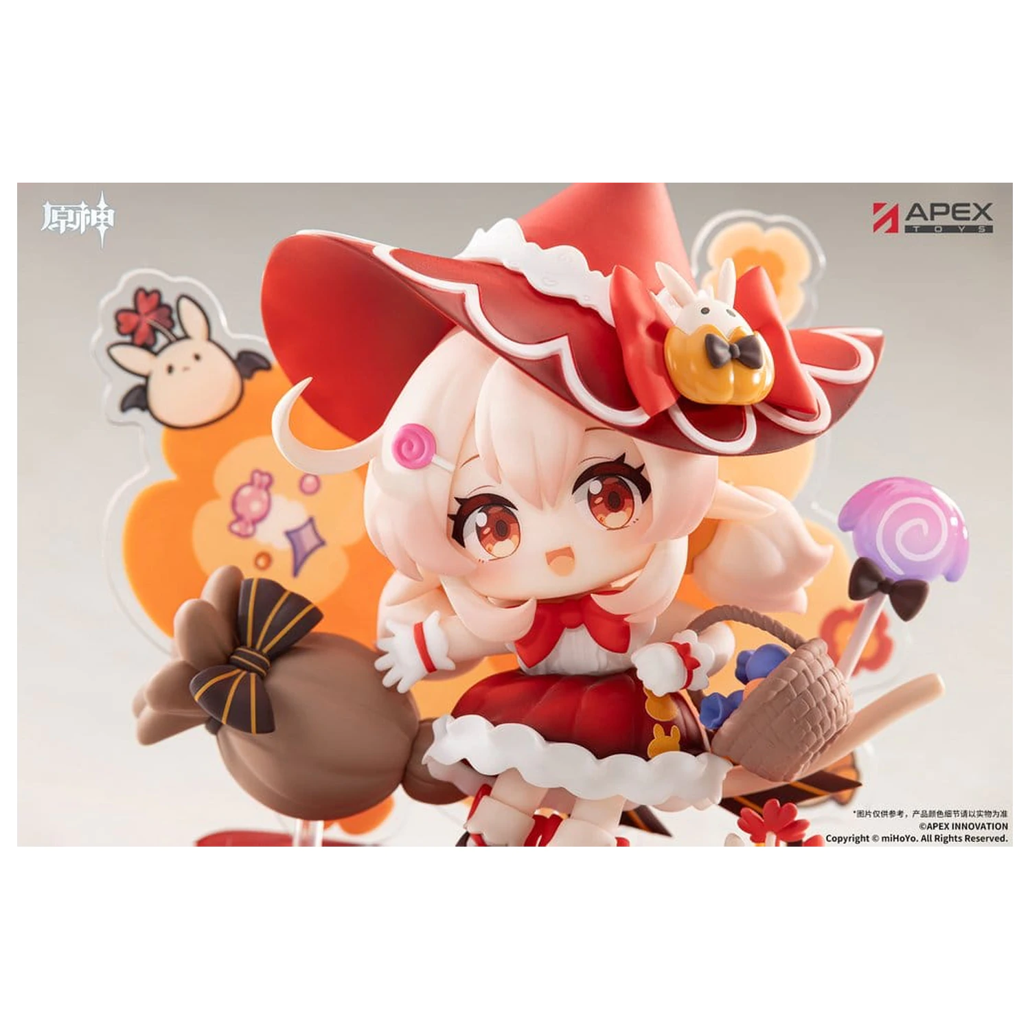 Genshin Impact You Ye Qi Xiang Series PVC Mini figurka Klee 11 cm fotografii produktu