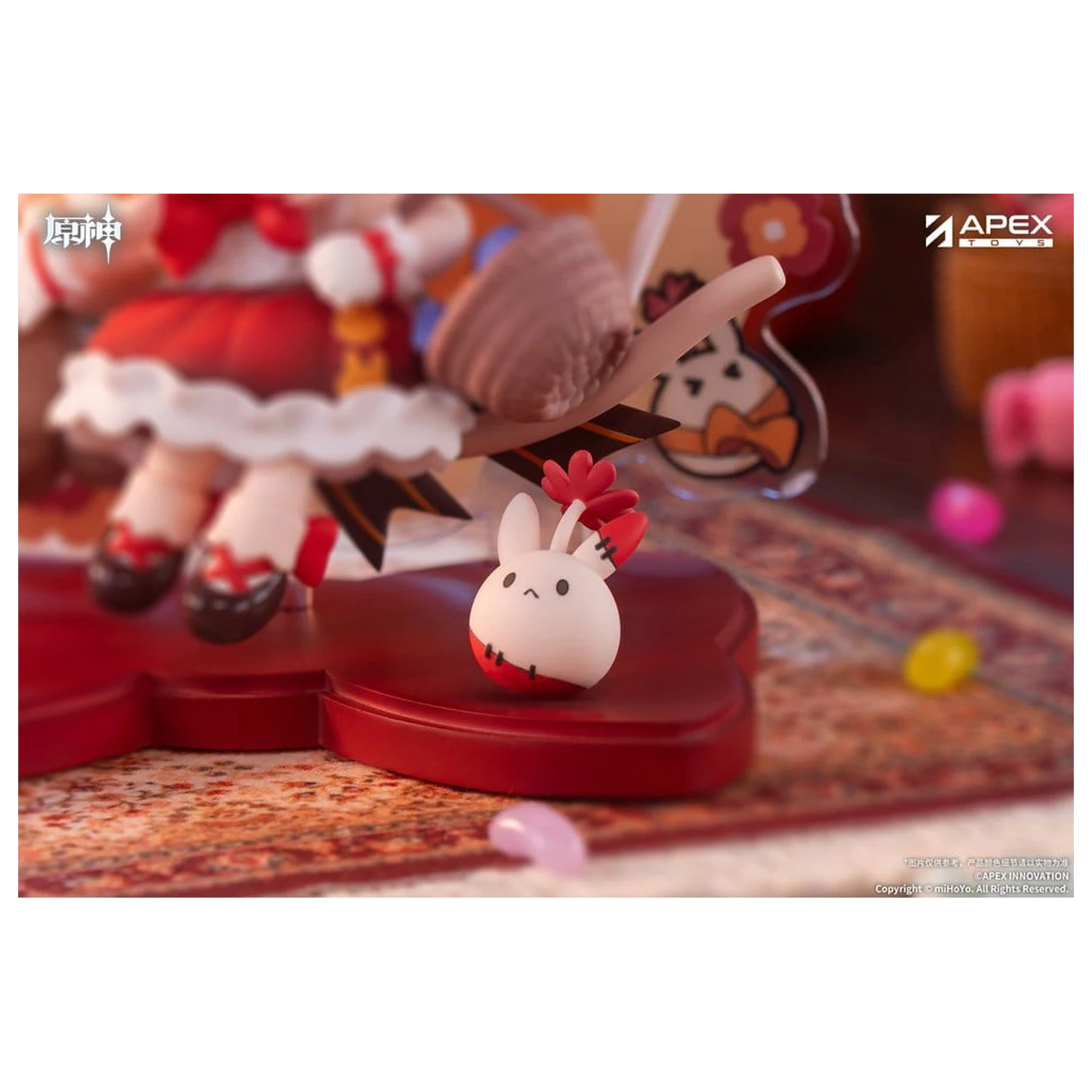 Genshin Impact You Ye Qi Xiang Series PVC Mini figurka Klee 11 cm fotografii produktu
