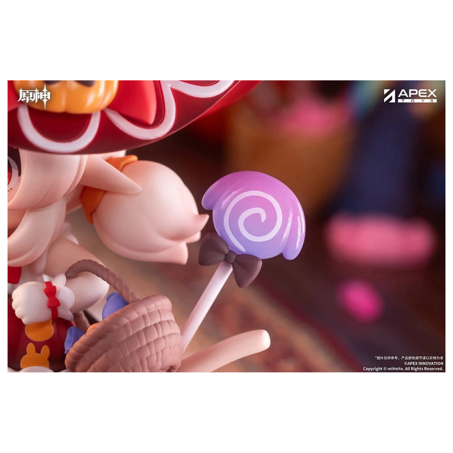 Genshin Impact You Ye Qi Xiang Series PVC Mini figurka Klee 11 cm fotografii produktu