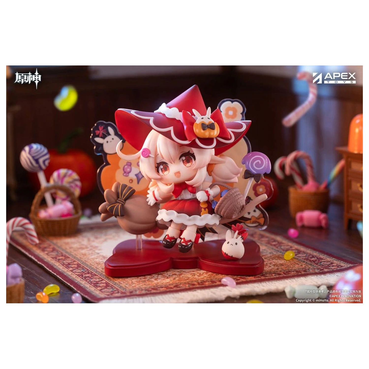 Genshin Impact You Ye Qi Xiang Series PVC Mini figurka Klee 11 cm fotografii produktu